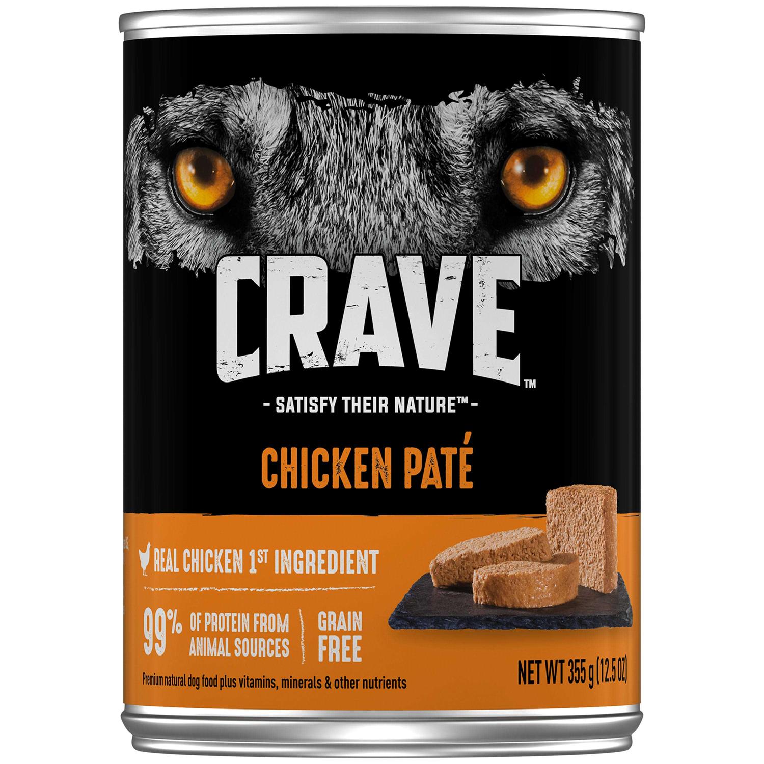 Crave Grain Free Dog Food Pate