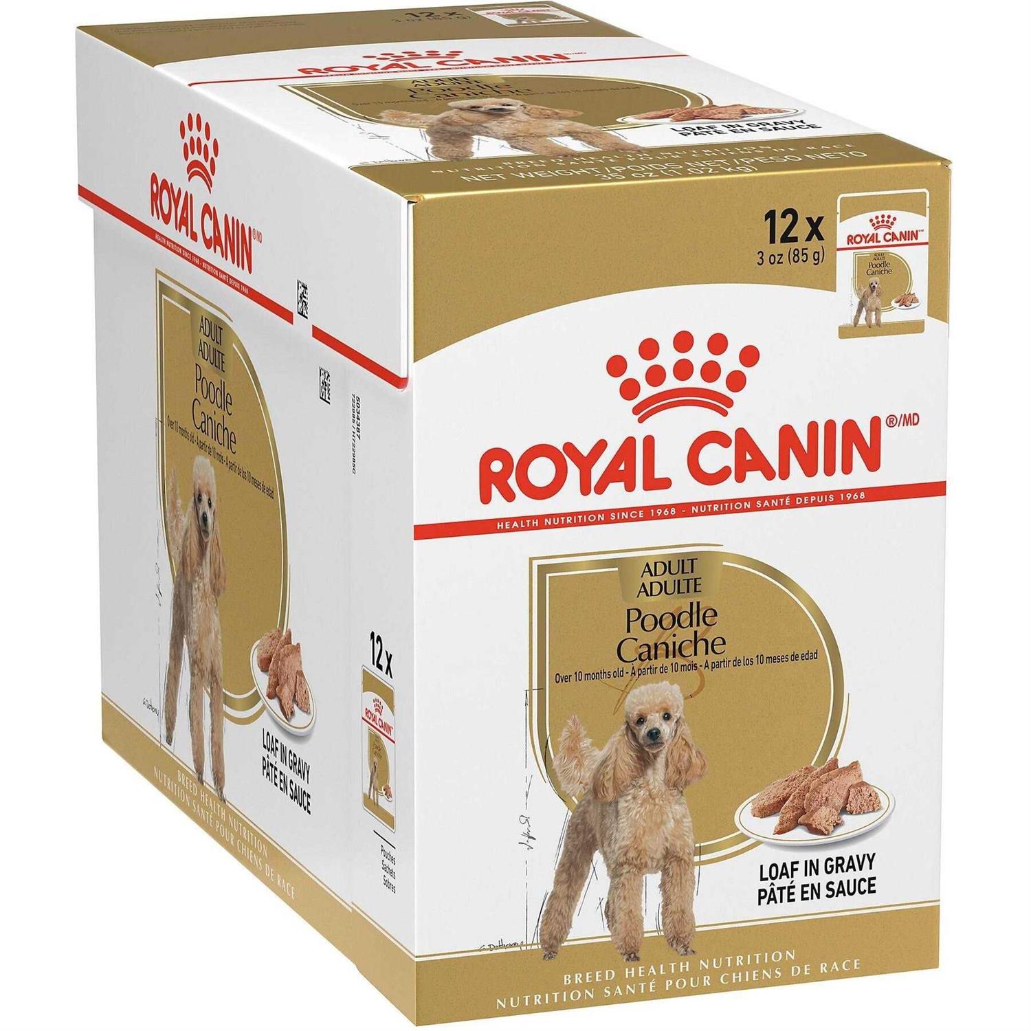 Royal Canin Breed Health Nutrition Poodle Loaf in Gravy Pouch Dog Food