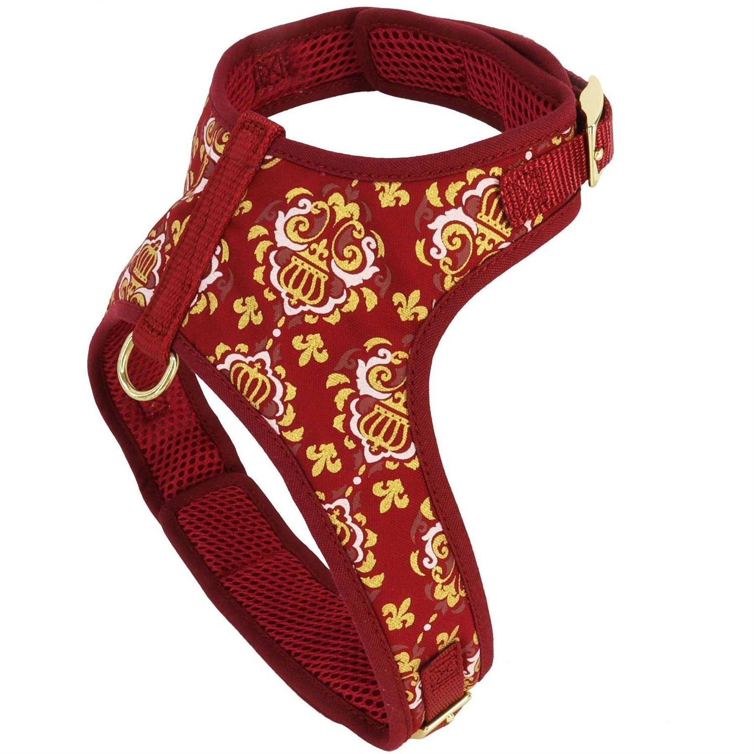 Accent Fashion Metallic Adjustable Dog Harness