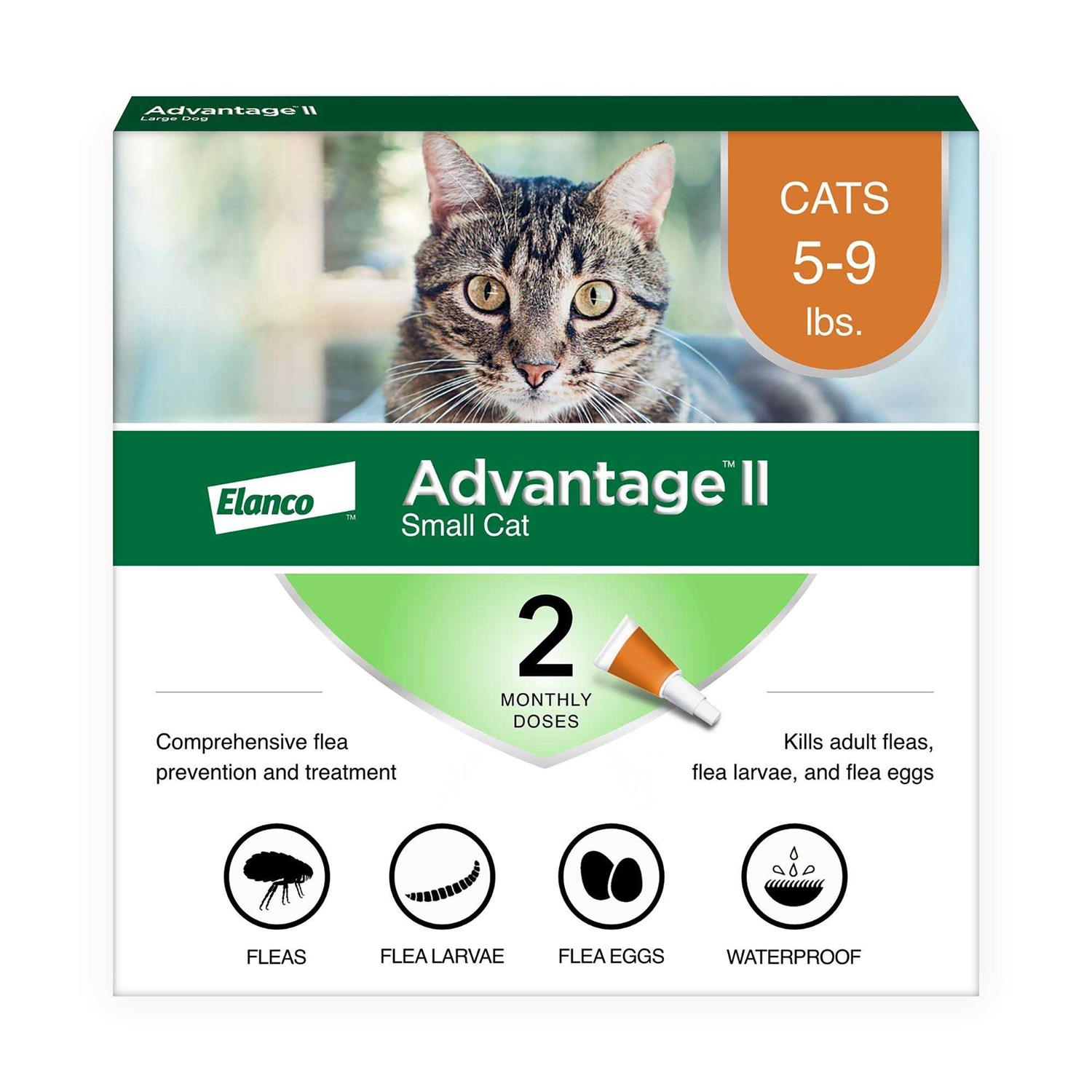 Advantage II Flea Treatment Small Cats