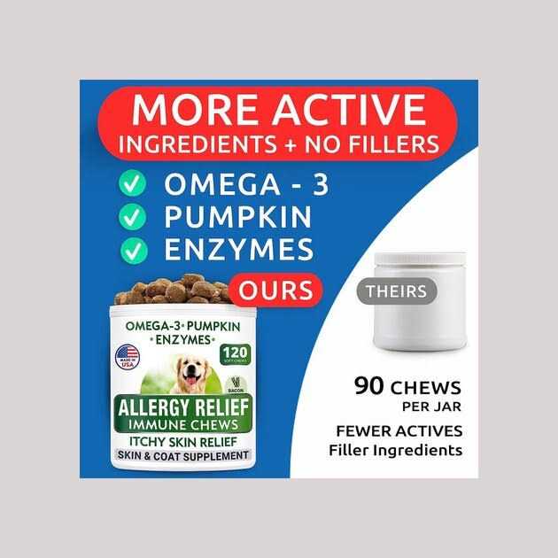 Bark&spark Allergy Relief Immune Chews Itchy Skin Relief