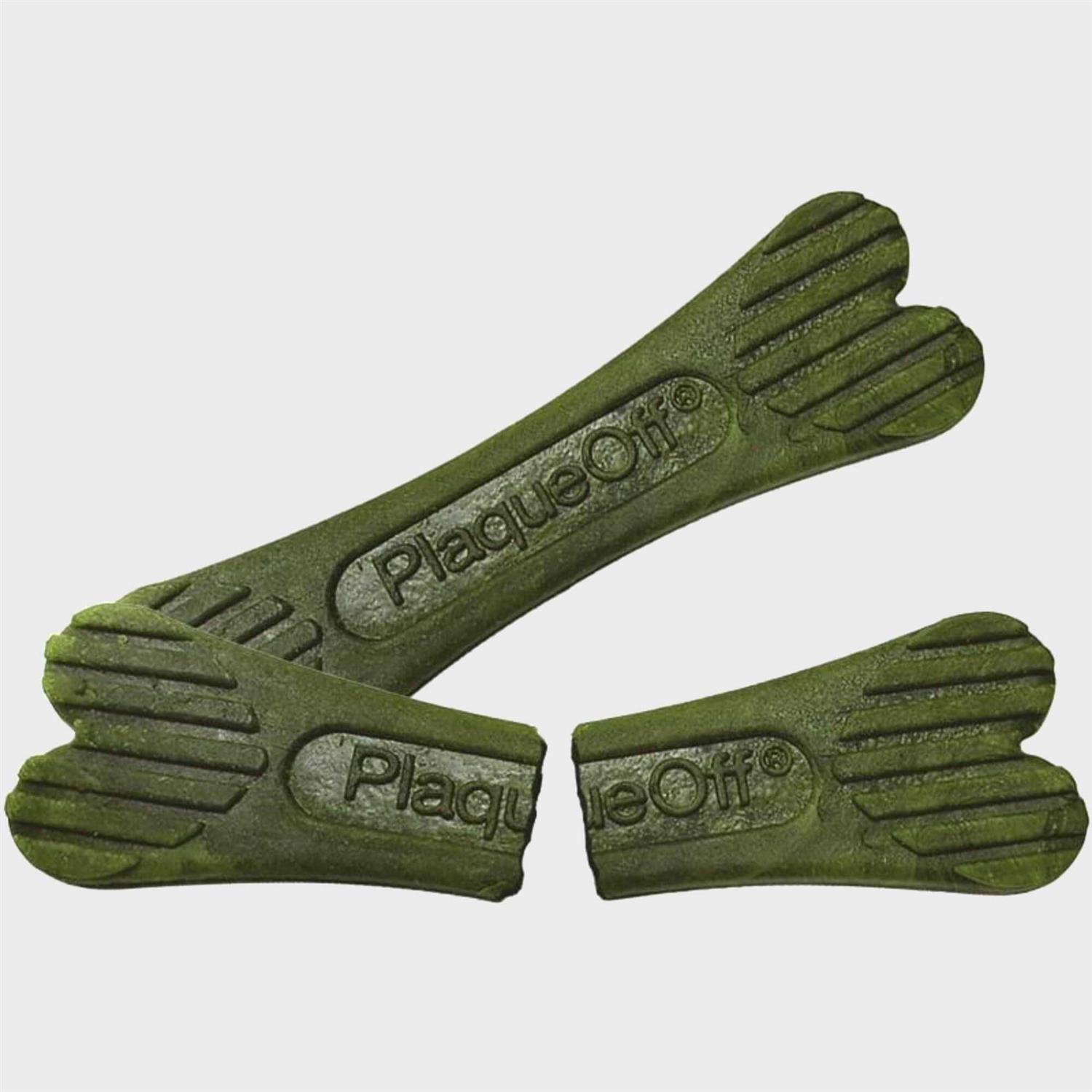 PlaqueOff Dental Care Bones Bacon