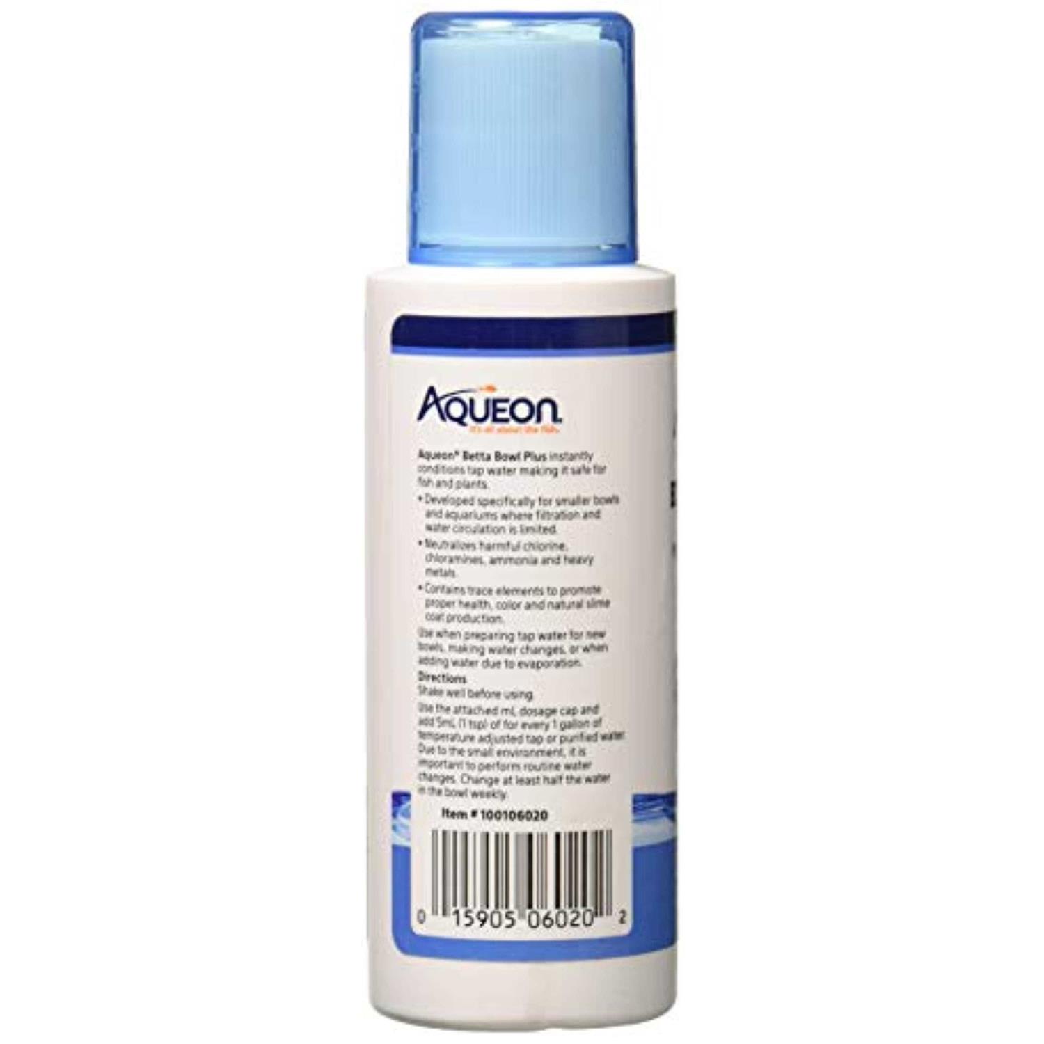 Aqueon Betta Bowl Plus Water Conditioner