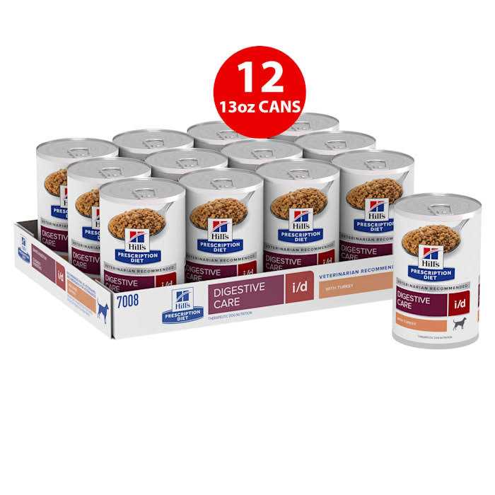 Hill’s Prescription Diet i/d Digestive Care with Turkey Canned Dog Food