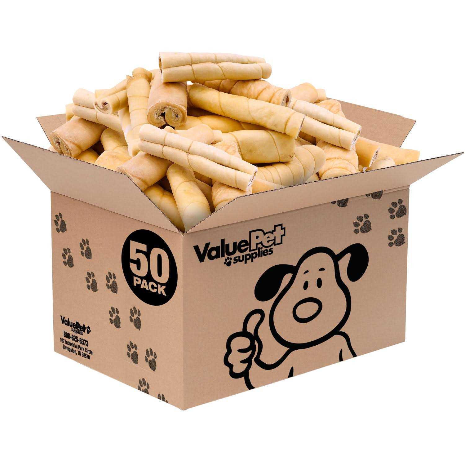 ValueBull Cheek Rolls Premium Beef Dog Chews
