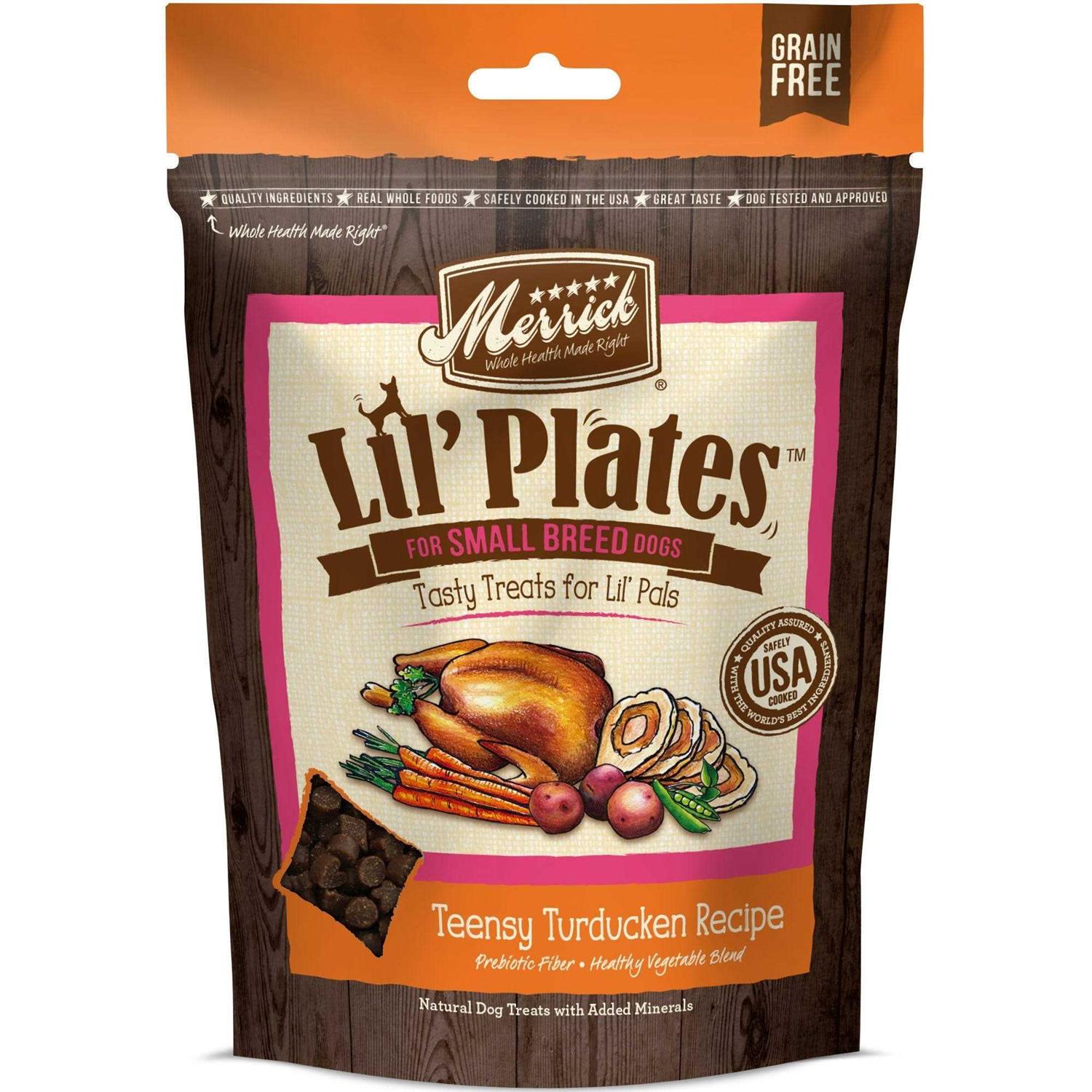 Merrick Lil’ Plates Small Recipe Dog Treats