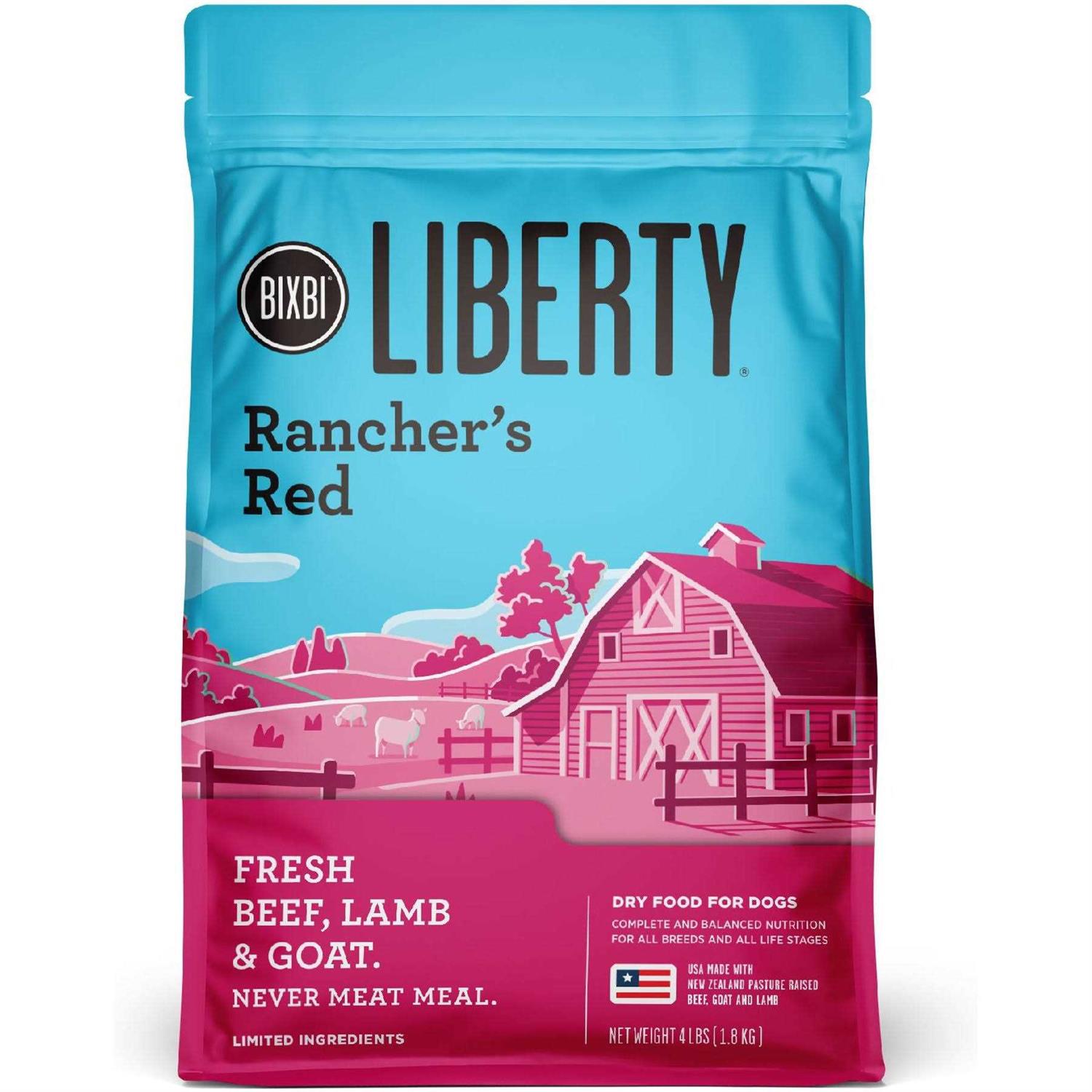 Liberty Dog Food Rancher’s Red
