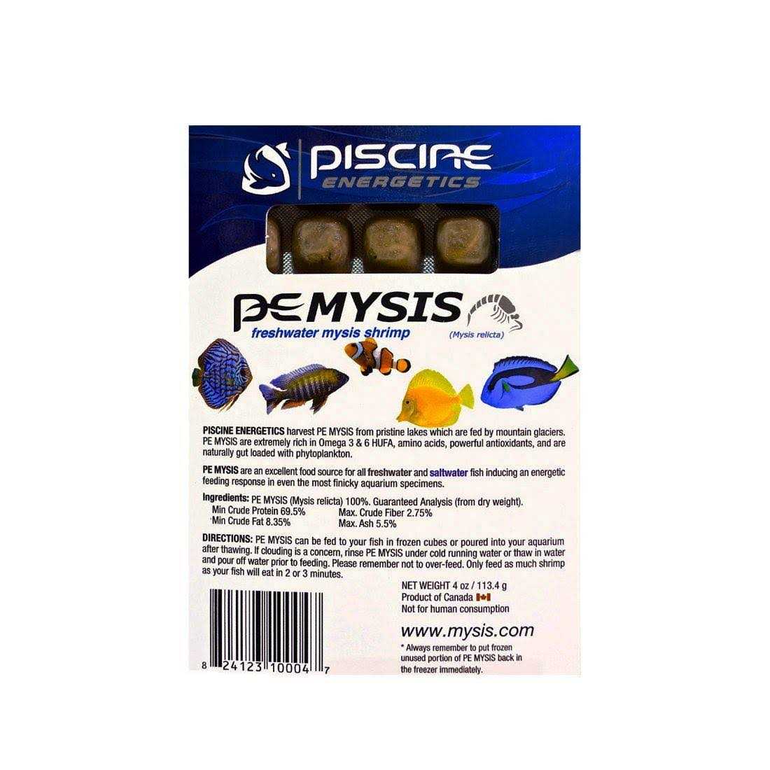 Piscine Energetics PE Frozen Mysis Shrimp