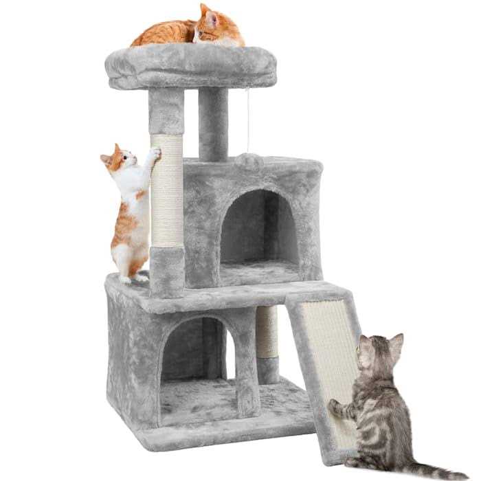 Topeakmart Cat Tree with 2 Condos