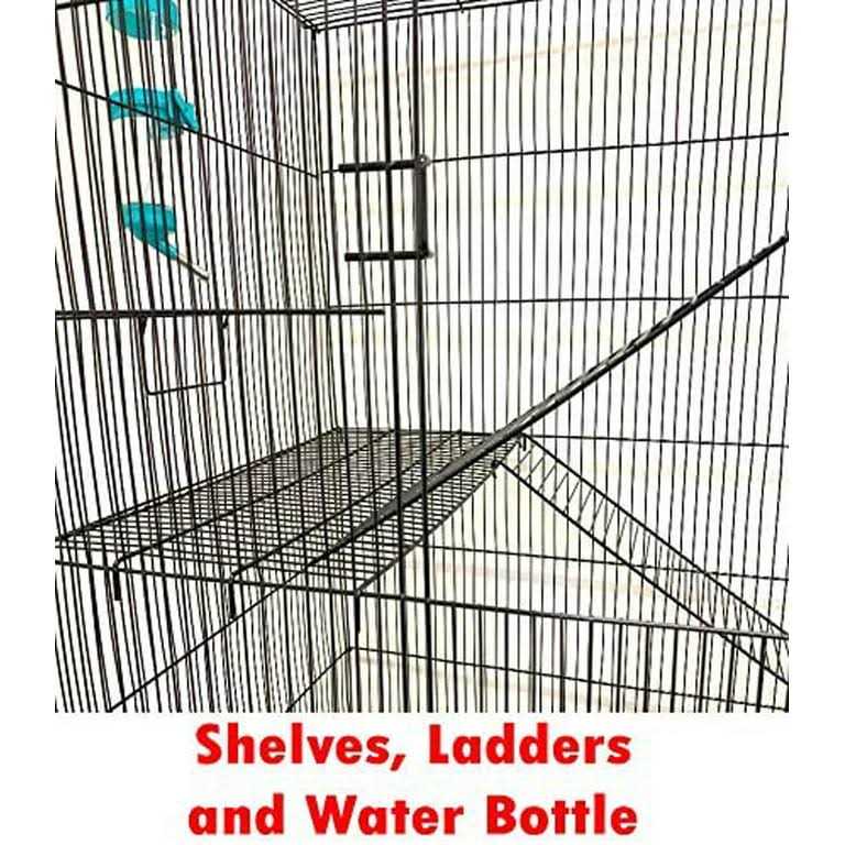 Mcage 55 Extra Large Small Critters Rolling Stand Habitats Cage Ferret Chinchilla Sugar Glider Rats