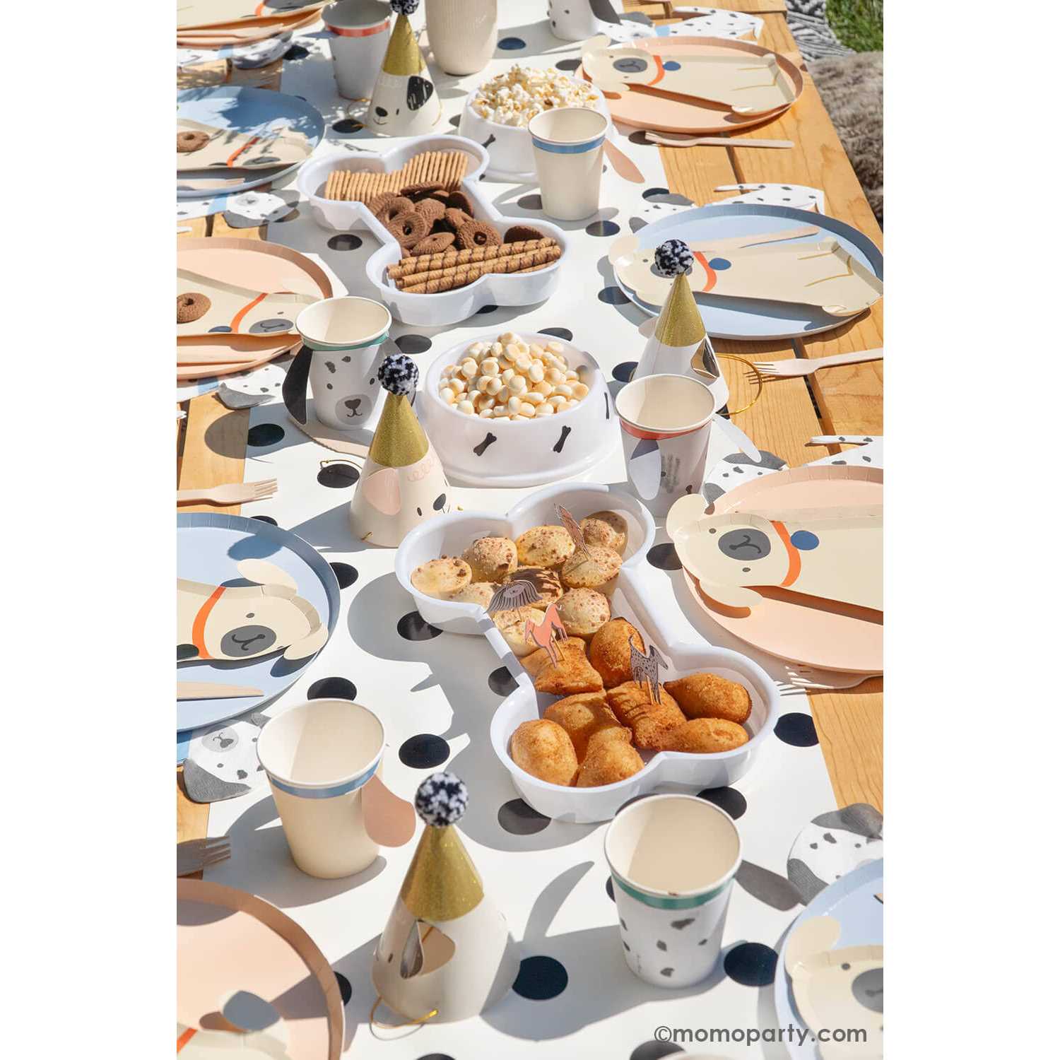 Dog Dish Shaped Party Bowls