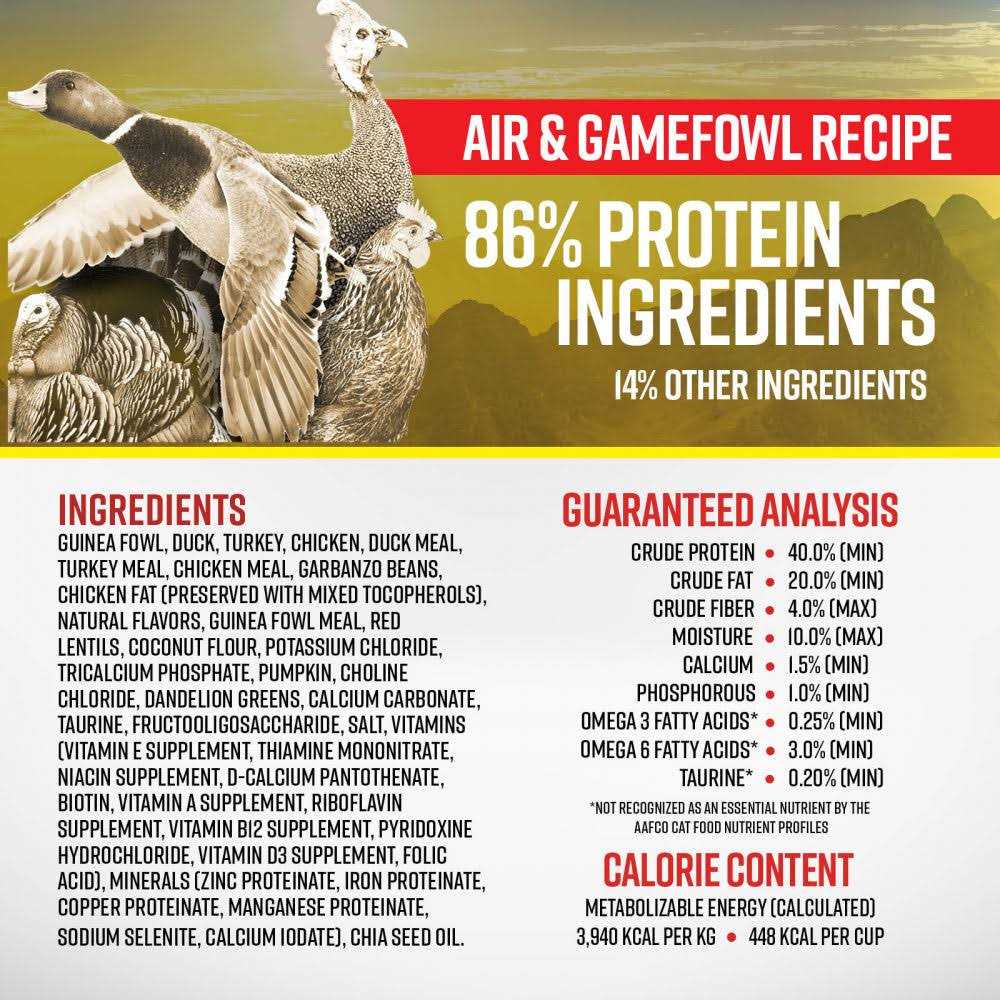 Essence Air Gamefowl Recipe Cat Dry Food