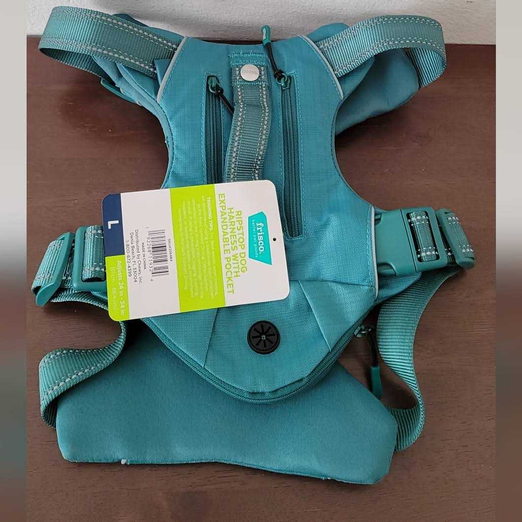 Frisco Dog Friso Ripstop Dog Harness with Expandable Pocket