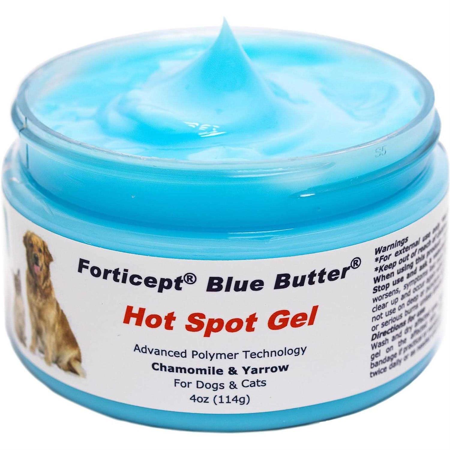 Forticept Blue Butter Hot Spot Treatment for Dogs & Cats Dog Wound Care