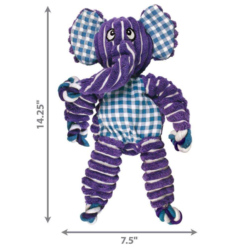 KONG Floppy Knots Elephant Dog Toy