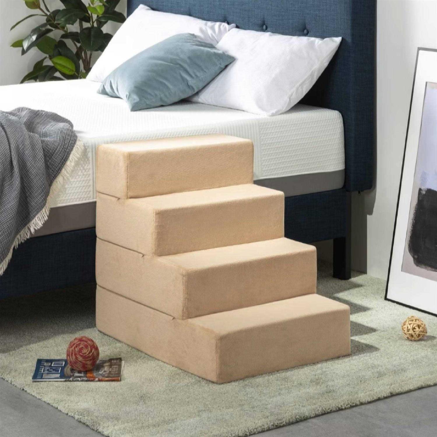 Zinus Foam 13”-24” Comfort Pet Stairs