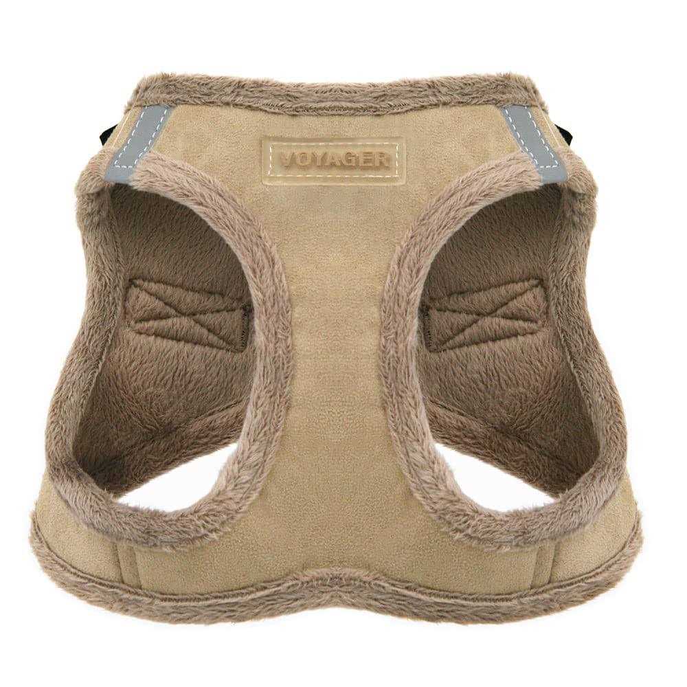 Voyager Step-In Plush Dog Harness Soft Plush, Step In Vest Harness for Small and Medium Dogs by Best Pet Supplies