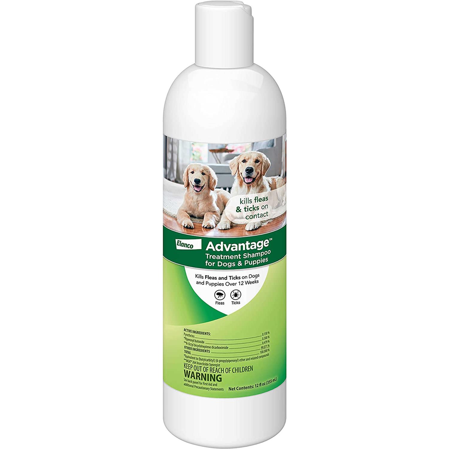 Advantage Flea & Tick Treatment Shampoo for Dogs & Puppies