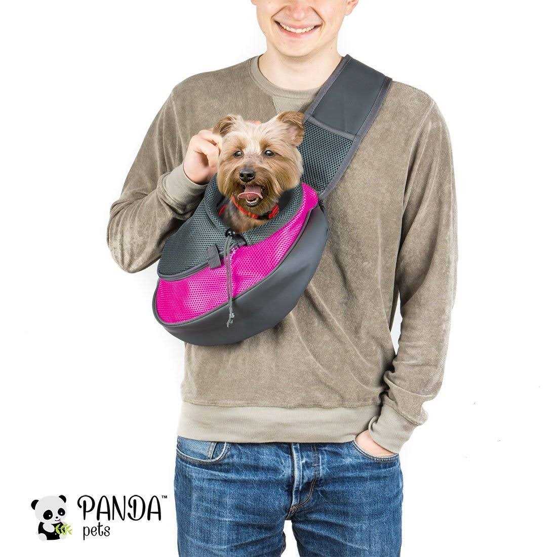 Cuddlissimo! Pet Sling Carrier Small Dog Puppy Cat Carrying Bag Purse Pouch