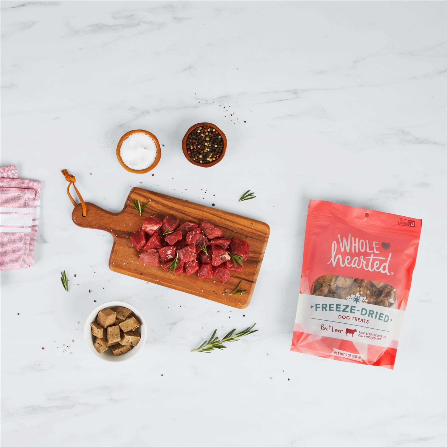 WholeHearted Beef Liver Freeze-Dried Dog Treats