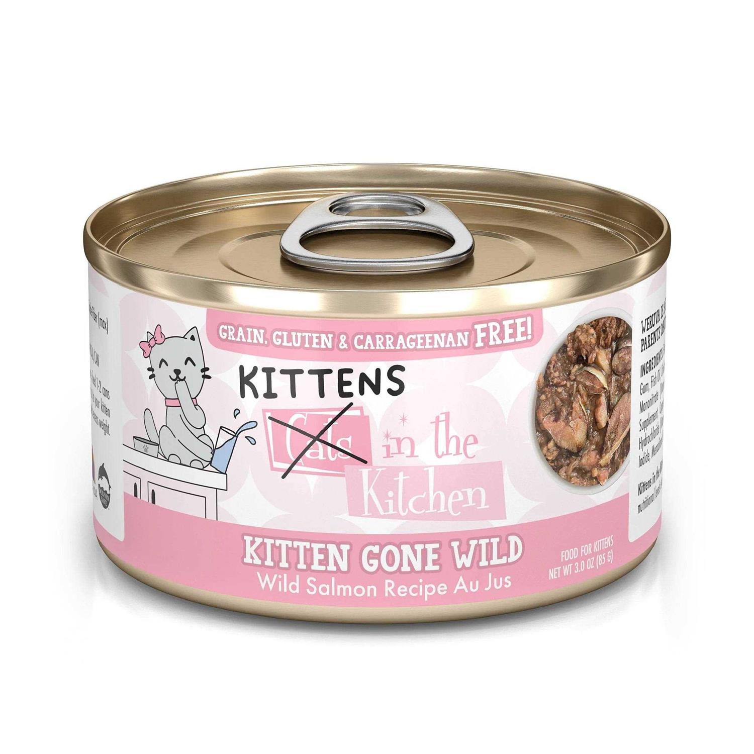 Cats in the Kitchen Kitten Recipe Au Jus Wet Cat Food