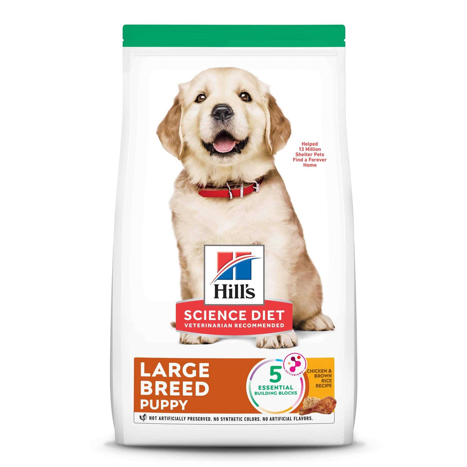 Hill’s Science Diet Large Breed Puppy Chicken Recipe Dry Dog Food