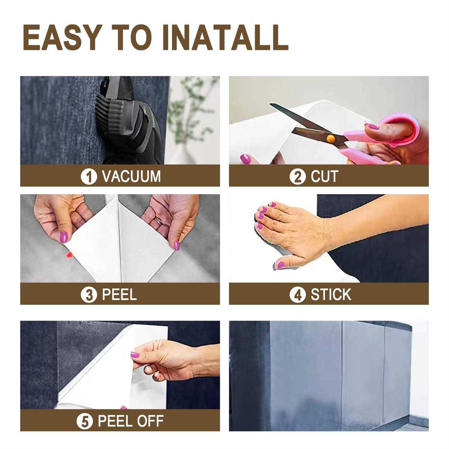 HappyFreeSX Anti Cat Scratch Furniture Protectors from Cats Cat Scratch Deterrent Tape