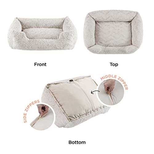 Best Friends by Sheri Soothe & Snooze Lounge Rectangular Dog Bed
