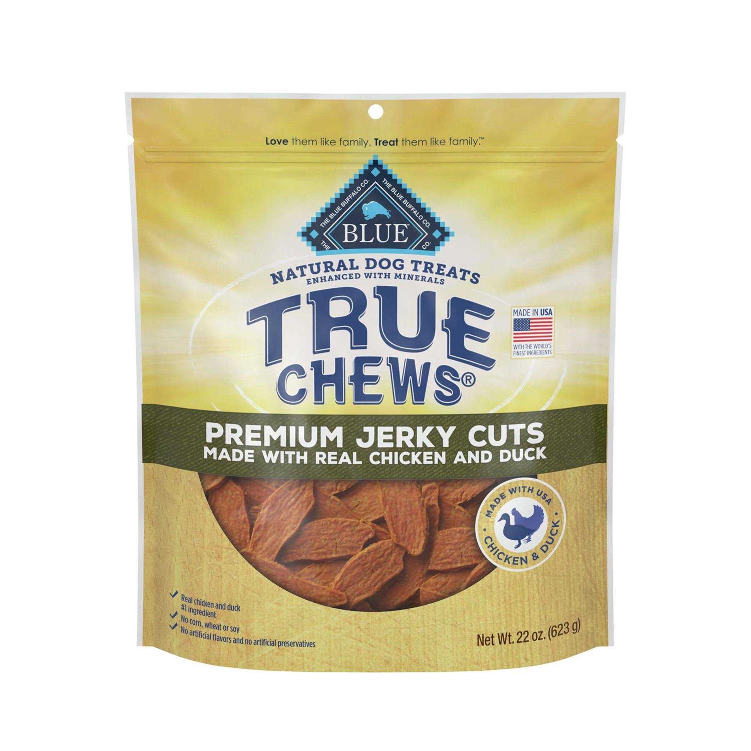 Blue Buffalo True Chews Premium Jerky Cuts Dog Treats