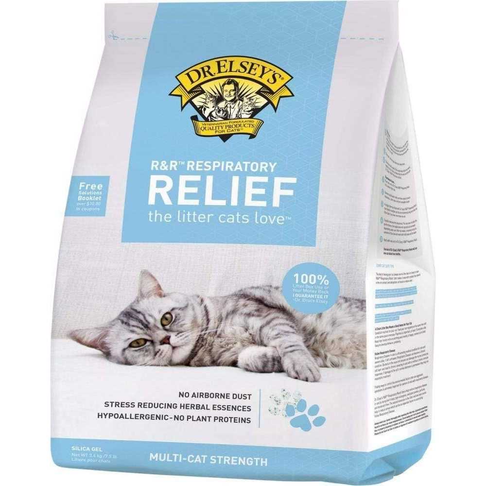 Dr. Elsey’s Precious Cat Respiratory Relief Silica Cat Litter