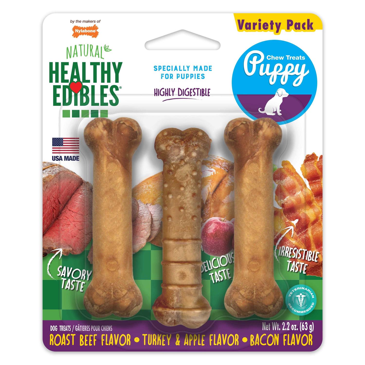 Nylabone Healthy Edibles Puppy Chew Treats