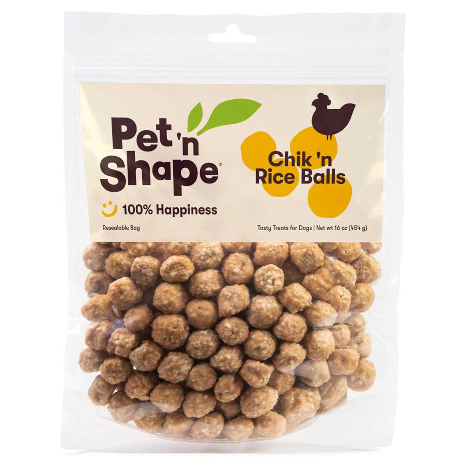 Pet n Shape Chik n Rice Balls