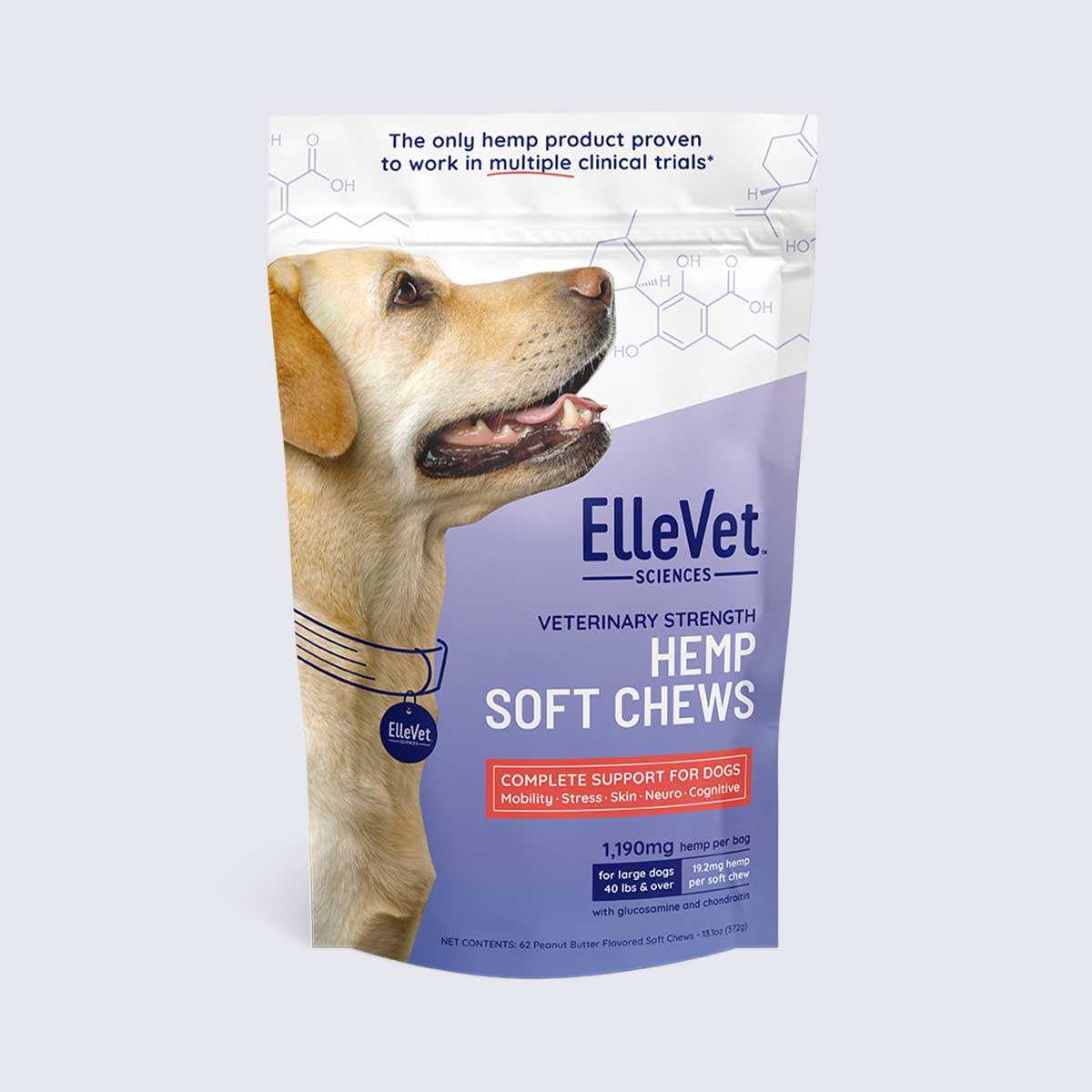 ElleVet Hemp Chews For Mobility