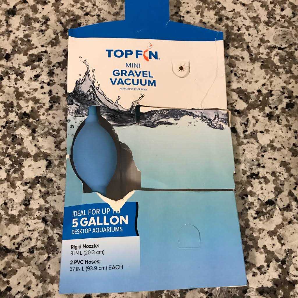 Top Fin Mini Aquarium Tank Gravel Vacuum