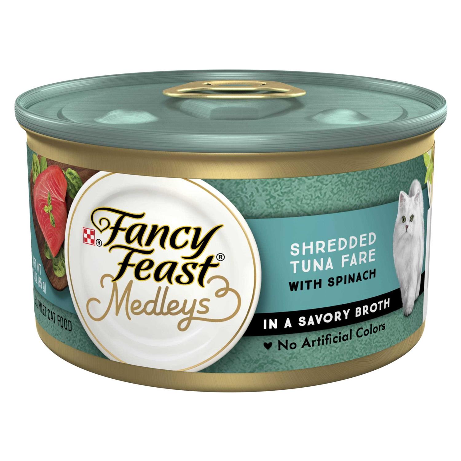 Fancy Feast Medleys Shredded Tuna Fare Wet Cat Food