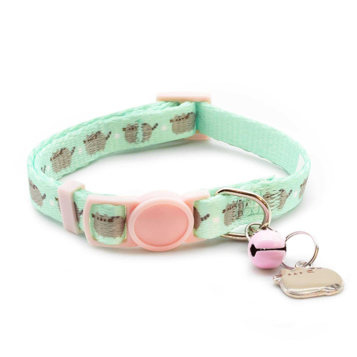 Pusheen Green Cat Collar