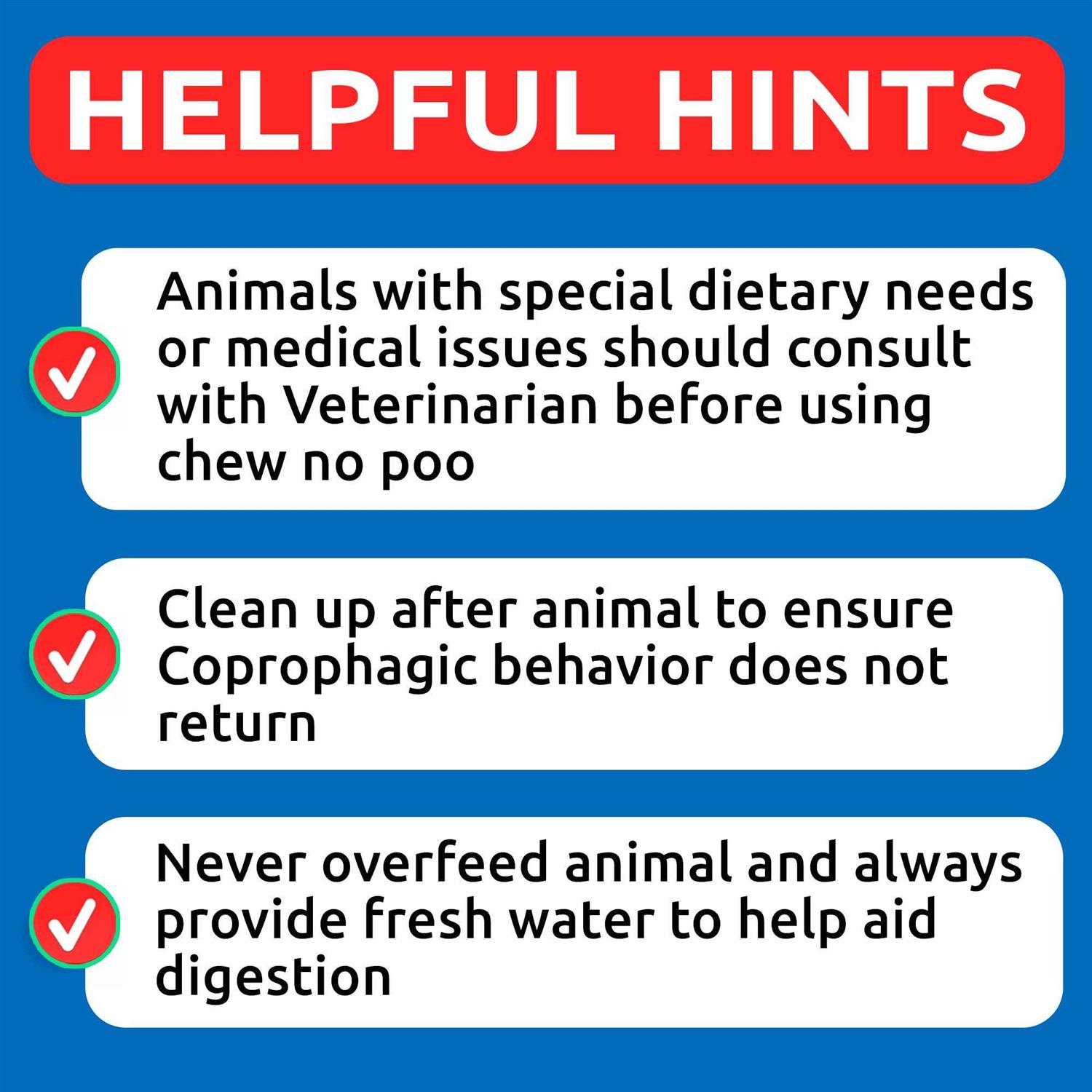 Bark&Spark Chew No Poo