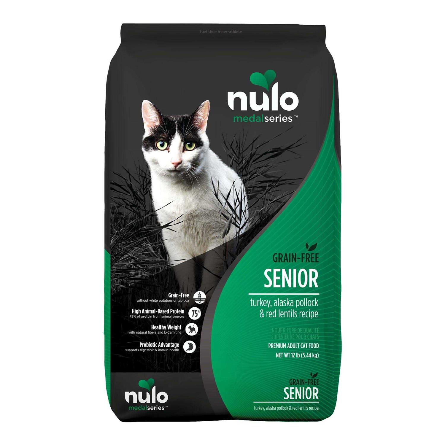 Nulo MedalSeries Adult Dry Cat Food Grain Free, Turkey and Polluck