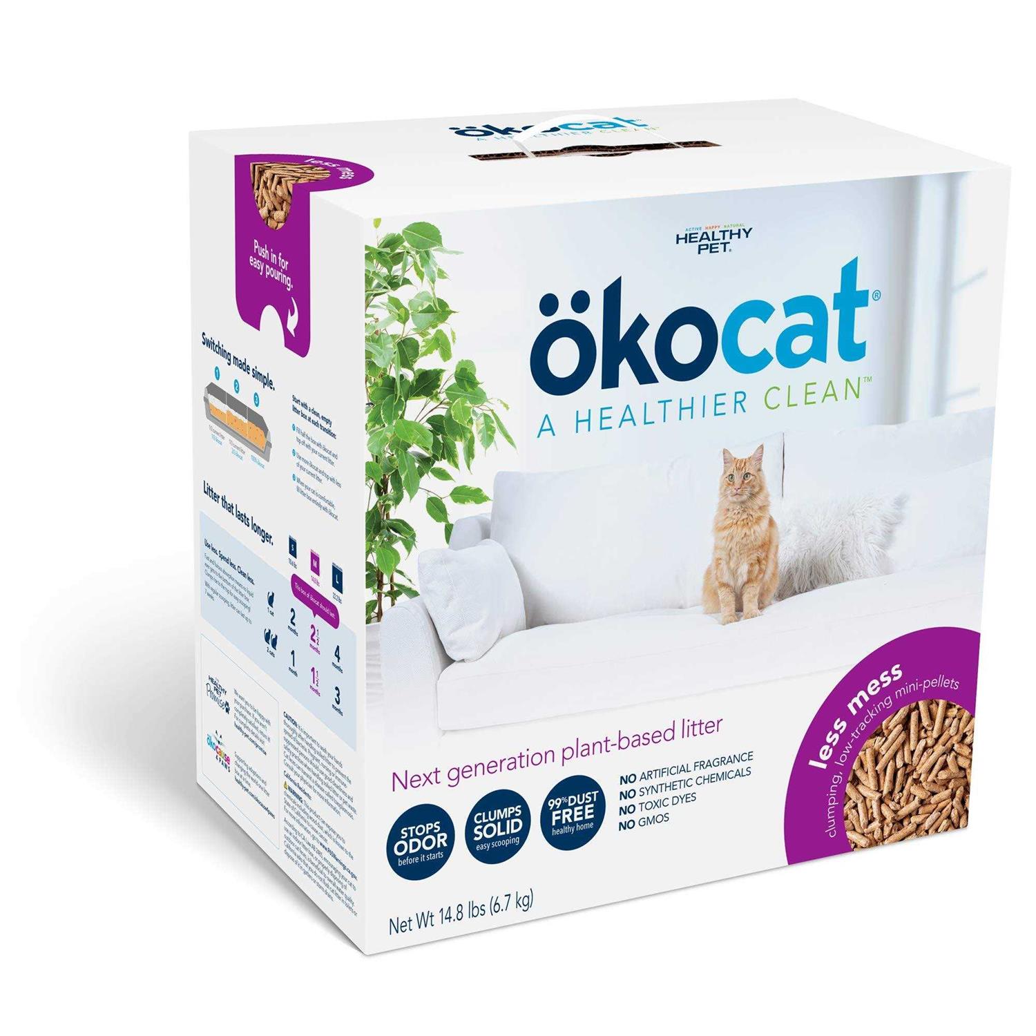 Okocat Natural Wood Cat Litter