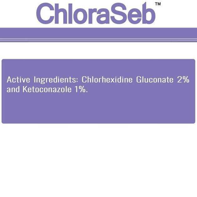 ChloraSeb Antiseptic Dog Shampoo