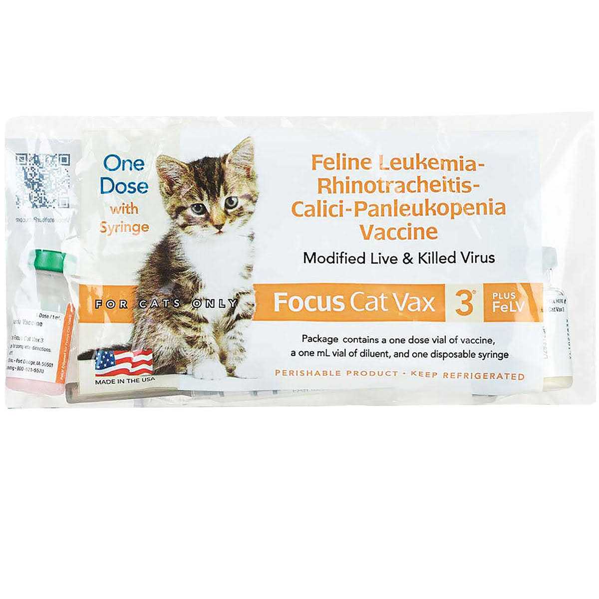 Spectra Focus Cat Vax 3 Plus FeLV