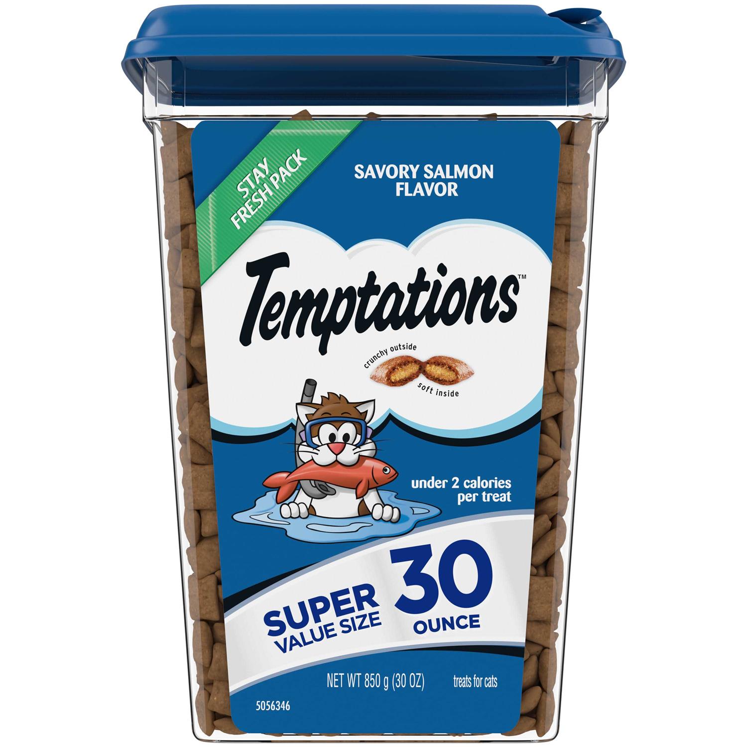 Temptations Savory Salmon Flavor Cat Treats