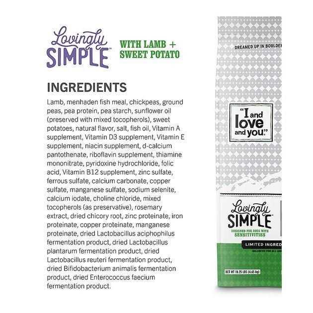 I and love and you Lovingly Simple Dog Food