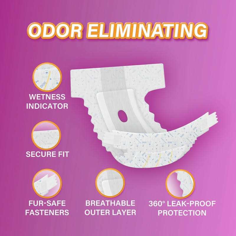 Honey Care All-Absorb Disposable Female Dog Diapers