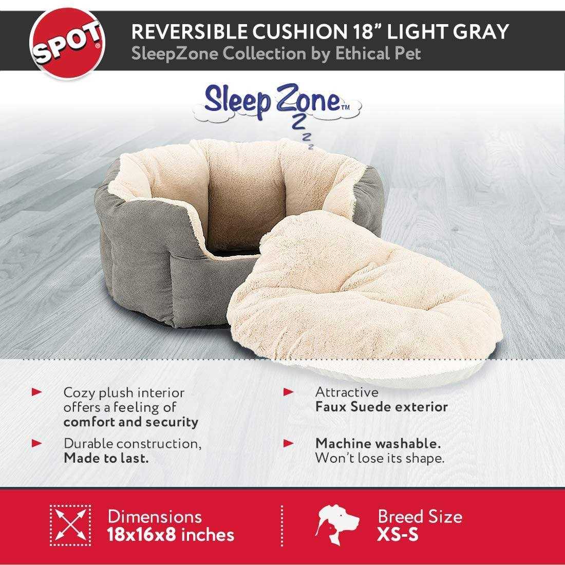 Sleep Zone Reversible Cushion Bed