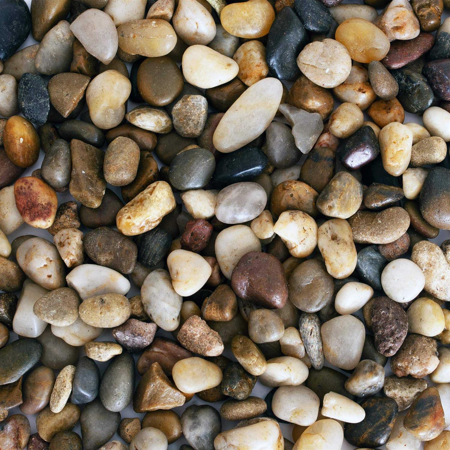 Galashield Pebbles for Plants River Rocks Decorative Stones for Vases