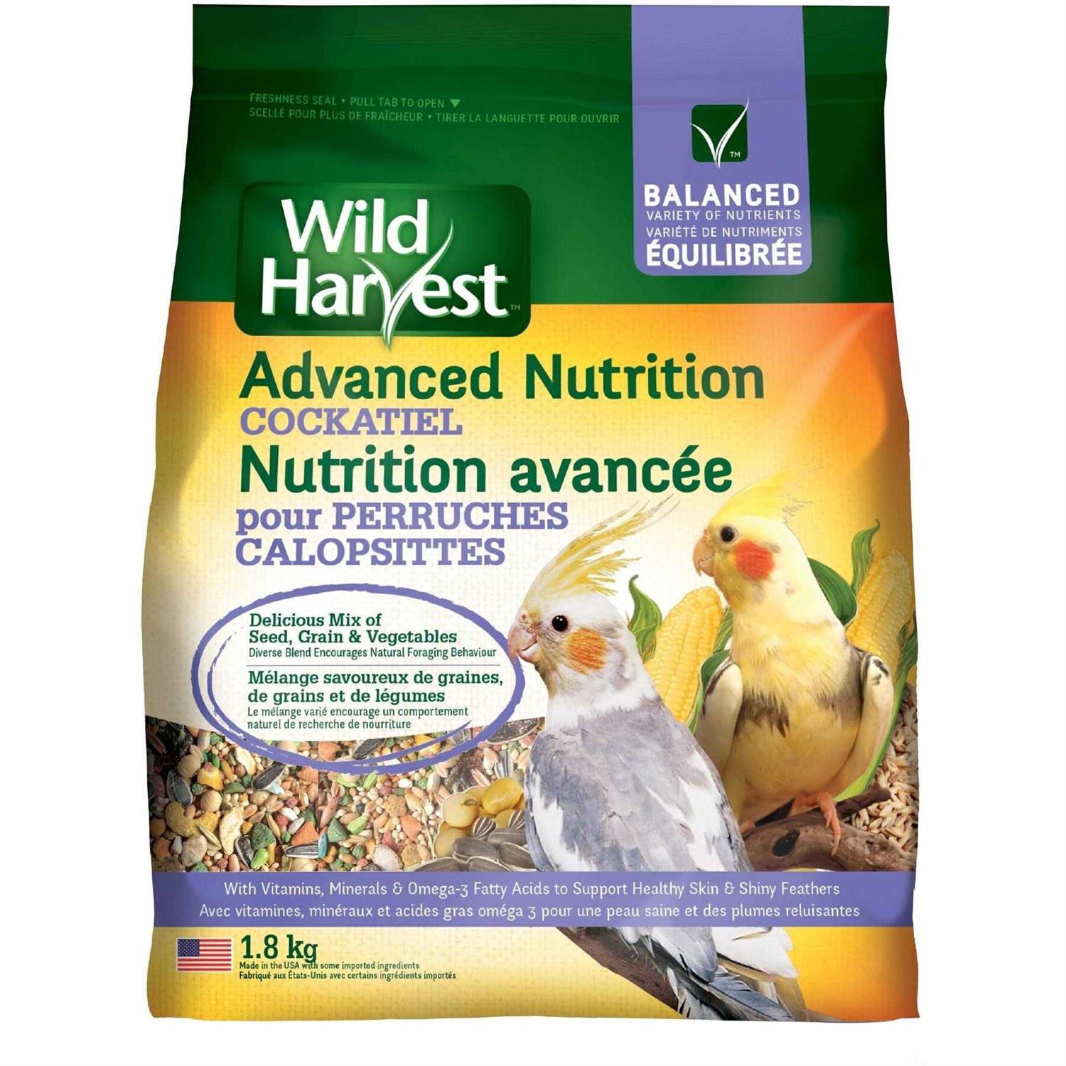 Wild Harvest Cockatiel Advanced Nutrition Diet