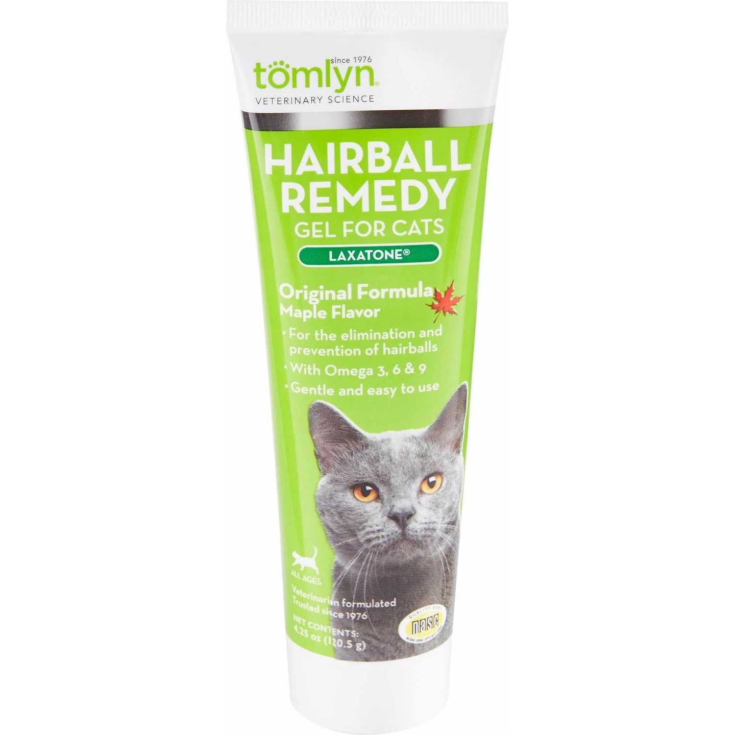 Tomlyn Laxatone Hairball Remedy Gel for Cats