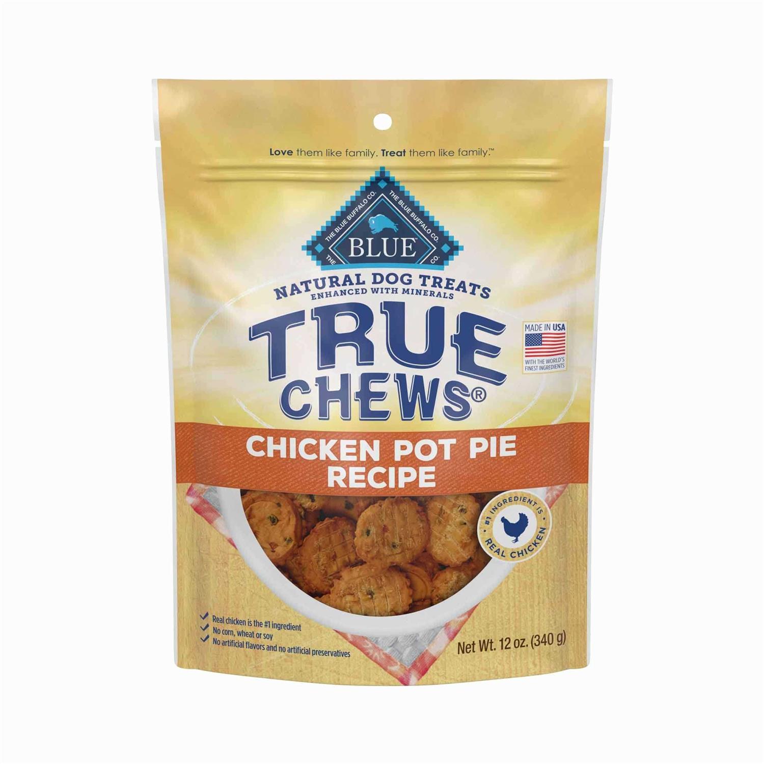 Blue Buffalo True Chews Natural Chicken Pot Pie Dog Treats