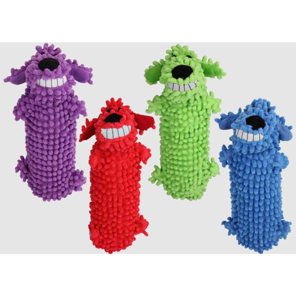 Multipet Floppy Water-Bottle Loofa Dog Toy